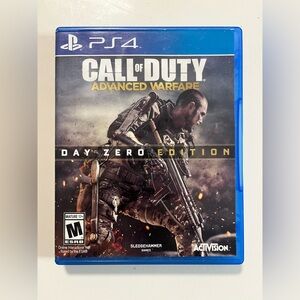 Call of Duty: Advanced Warfare Day Zero Edition for PS4 - Blue Case